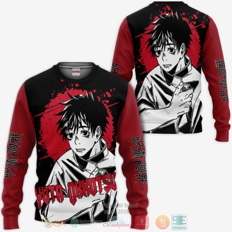 Yuta-Okkotsu-Jujutsu-Kaisen-Anime-Monochrome-3D-Hoodie-Bomber-Jacket-2