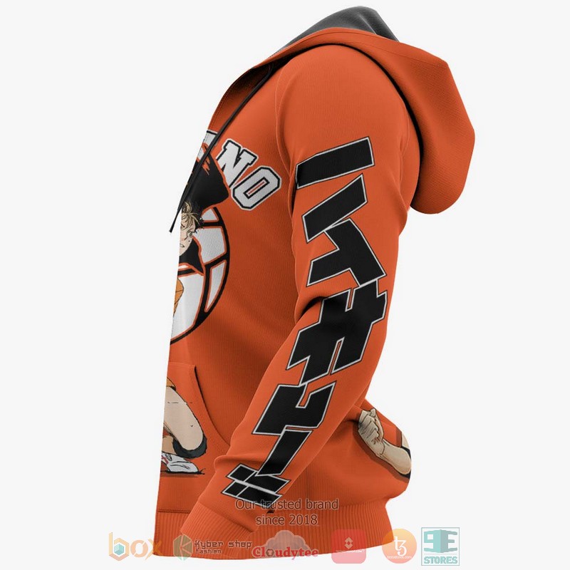 Yuu Nishinoya Haikyuu Anime 3D Hoodie Yuu Nishinoya Haikyuu Anime 3D Hoodie