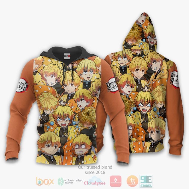 Zenitsu-Agatsuma-Kimetsu-Anime-3D-Hoodie-Bomber-Jacket-3