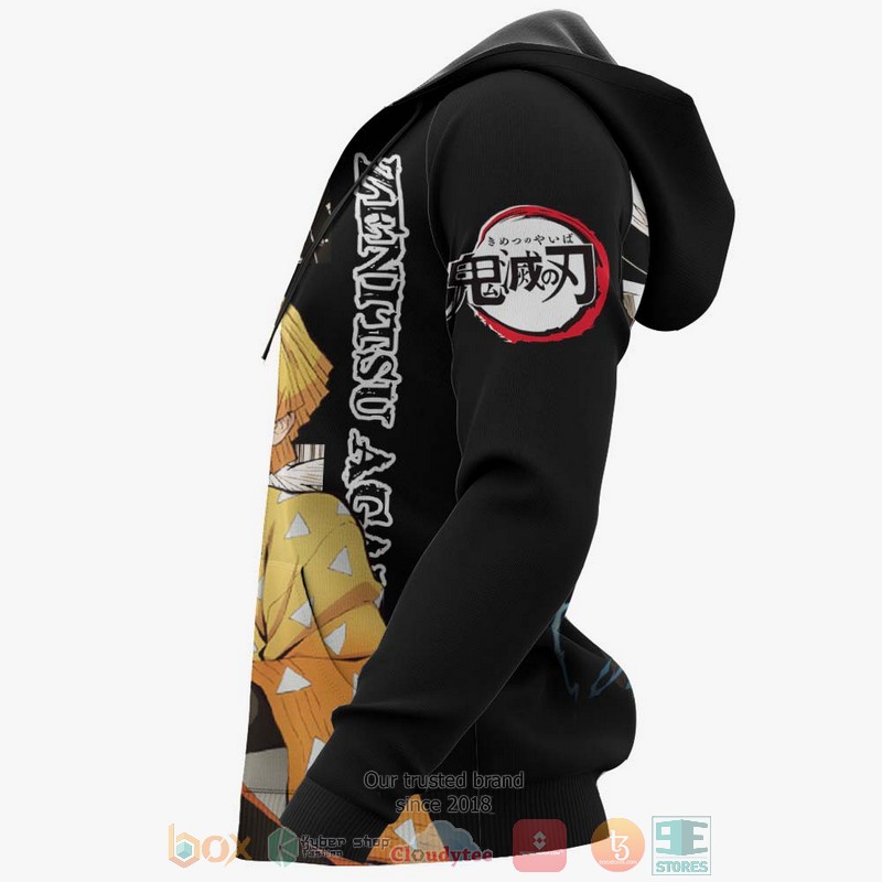 Zenitsu Agatsuma Kimetsu Anime Manga Style 3D Hoodie Zenitsu Agatsuma Kimetsu Anime Manga Style 3D Hoodie