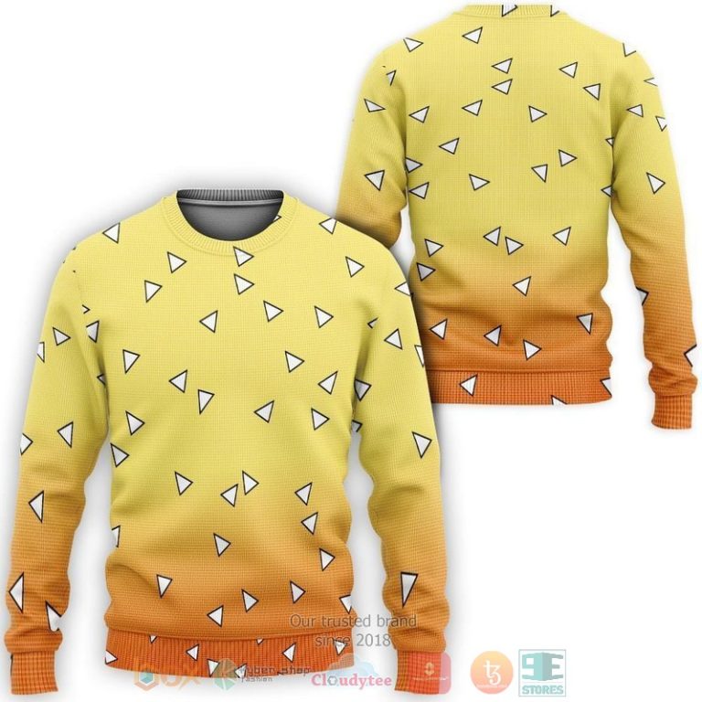 Zenitsu-Costume-Kimetsu-Anime-3D-Hoodie-Bomber-Jacket-2