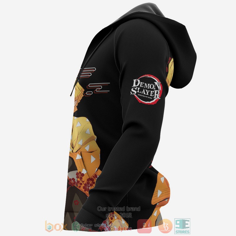 Zenitsu Kimetsu Anime Japan Style 3D Hoodie Zenitsu Kimetsu Anime Japan Style 3D Hoodie