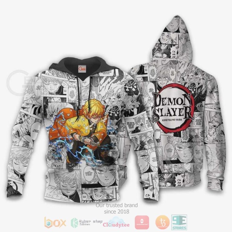Zenitsu-Kimetsu-Anime-Mix-Manga-3D-Hoodie-Bomber-Jacket-3