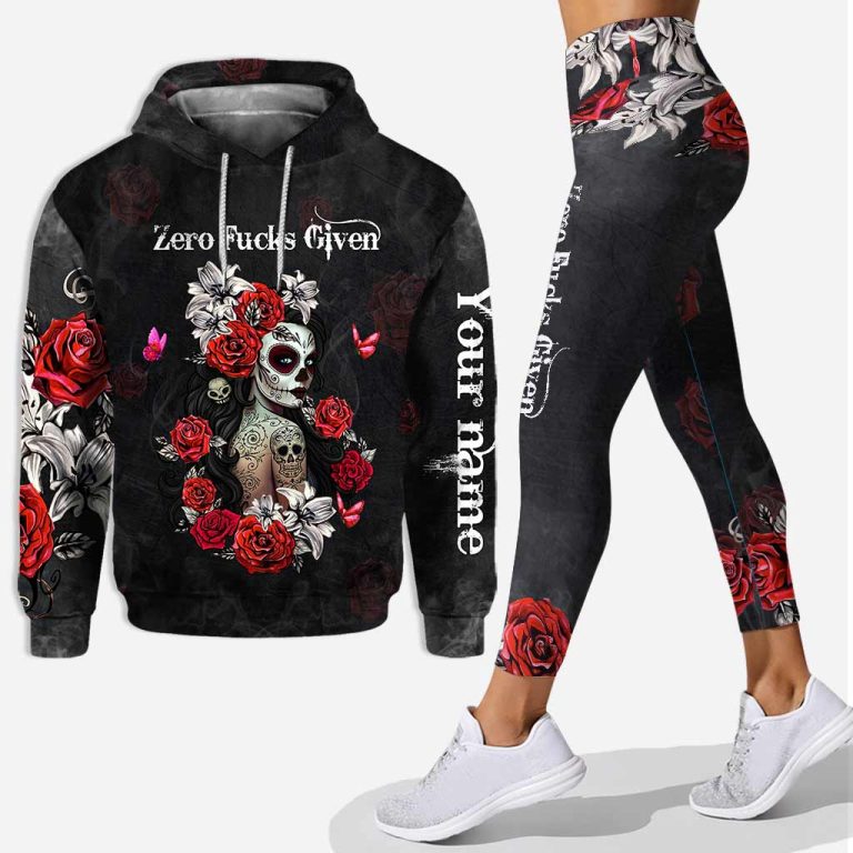 Zero-Fuckes-Given-Skull-Rose-Personalized-All-Over-Printed-Hoodie-And-Leggings-1
