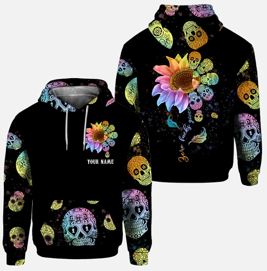 Zero-Fuckes-Given-Skull-Sunflower-Personalized-All-Over-Printed-Hoodie-And-Leggings-2