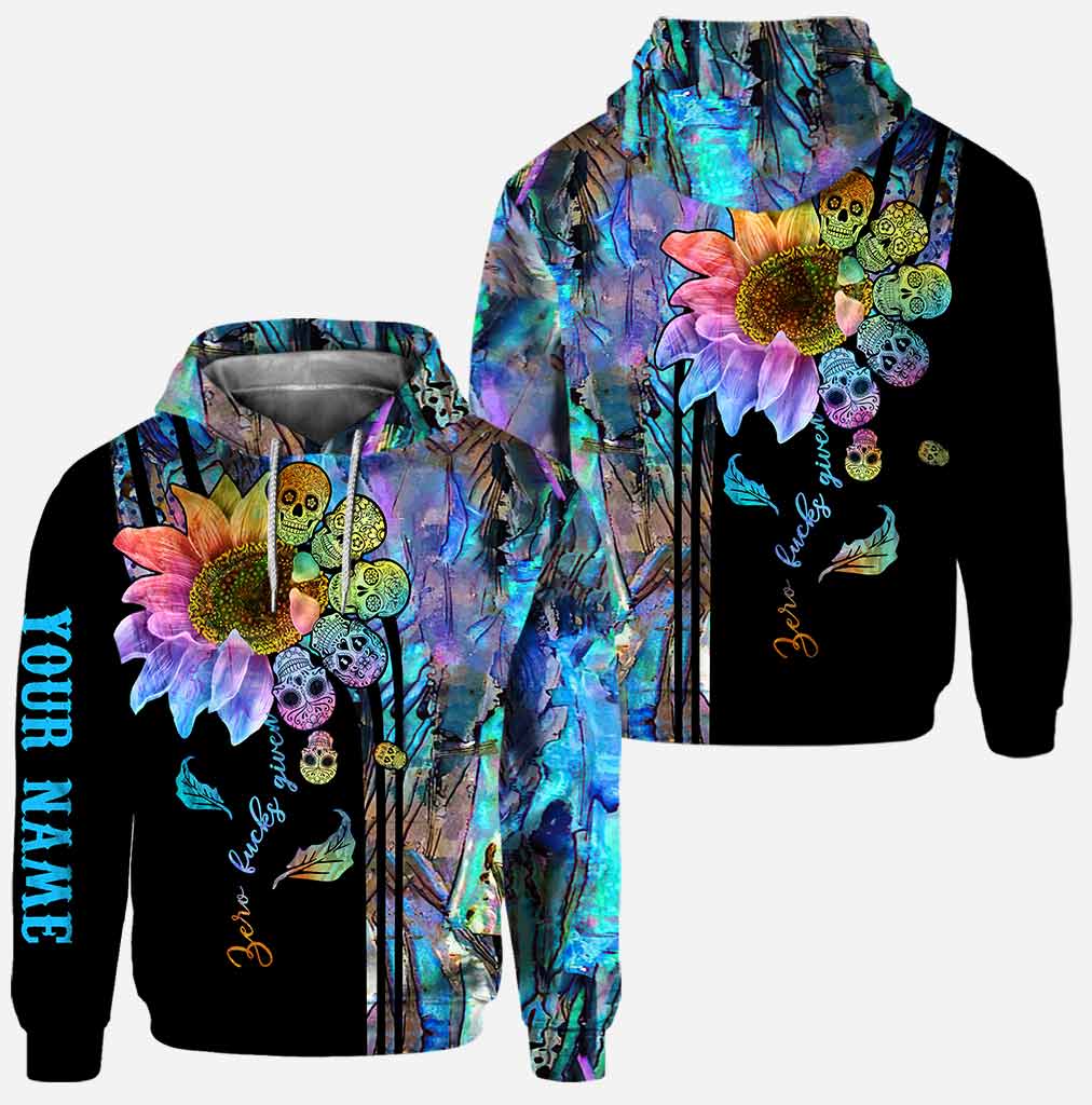 Zero-Fuckes-Given-Sunflower-Skull-Personalized-All-Over-Printed-Hoodie-And-Leggings-2